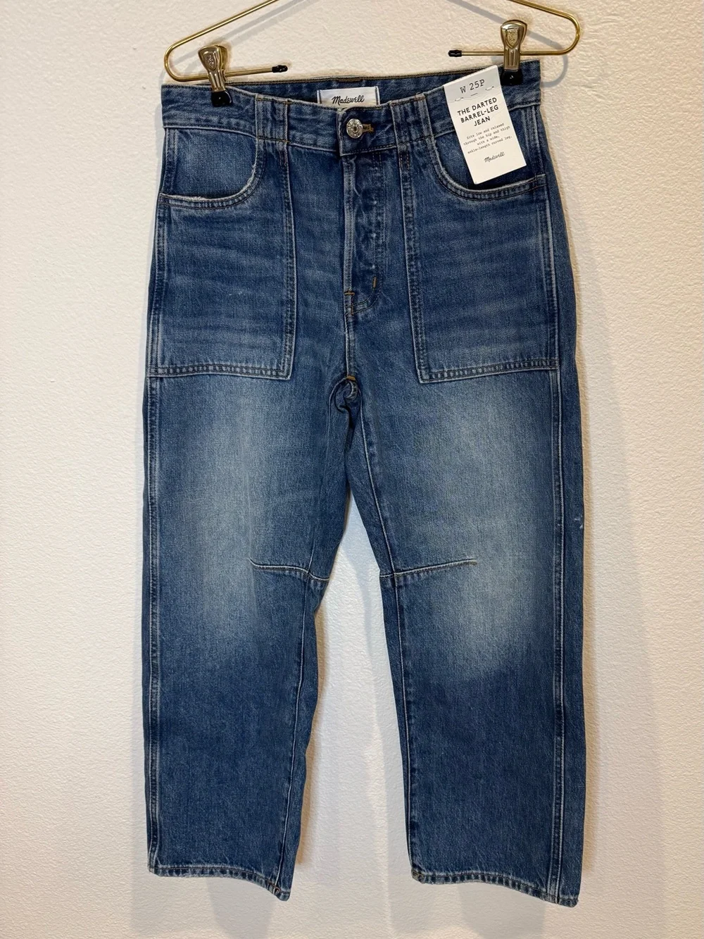 Madewell darted barrel